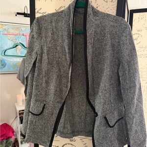 Women's Gray Blazer Jacket
